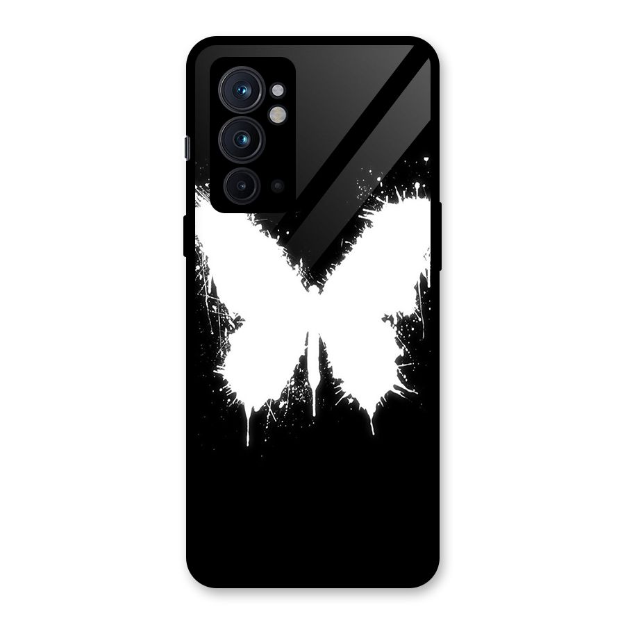 Magic Butterfly Glass Back Case for OnePlus 9RT 5G