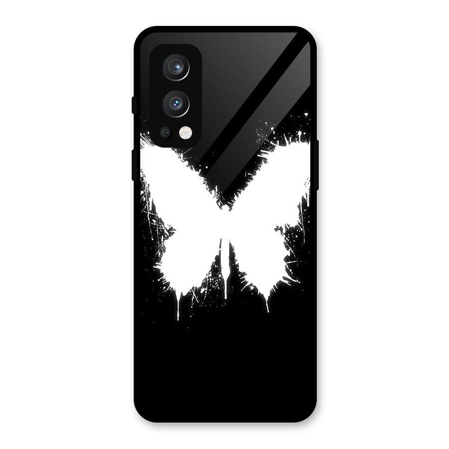 Magic Butterfly Glass Back Case for OnePlus Nord 2 5G