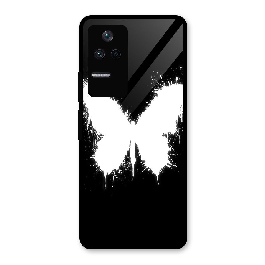 Magic Butterfly Glass Back Case for Poco F4 5G