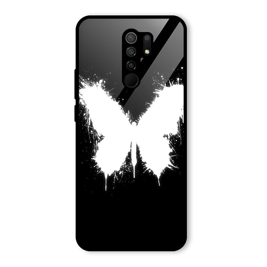 Magic Butterfly Glass Back Case for Poco M2