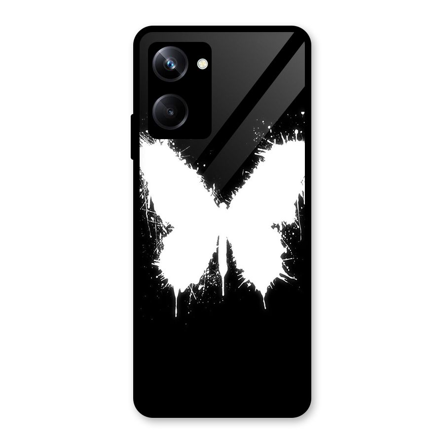 Magic Butterfly Glass Back Case for Realme 10 Pro