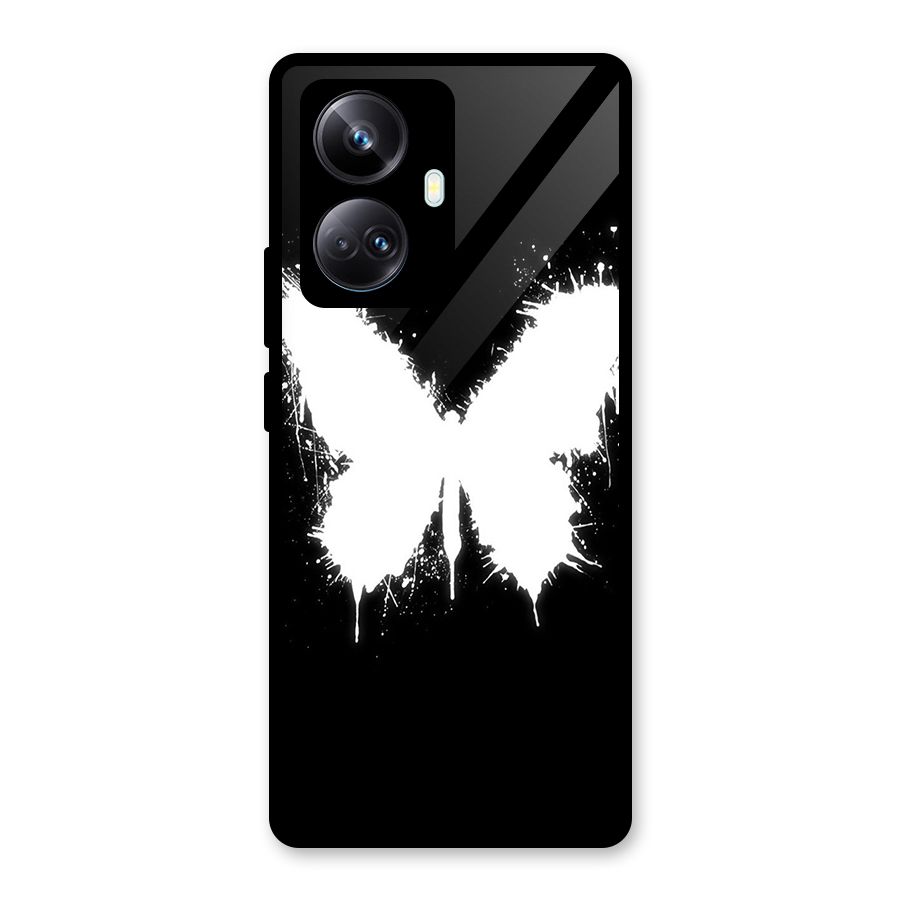 Magic Butterfly Glass Back Case for Realme 10 Pro Plus