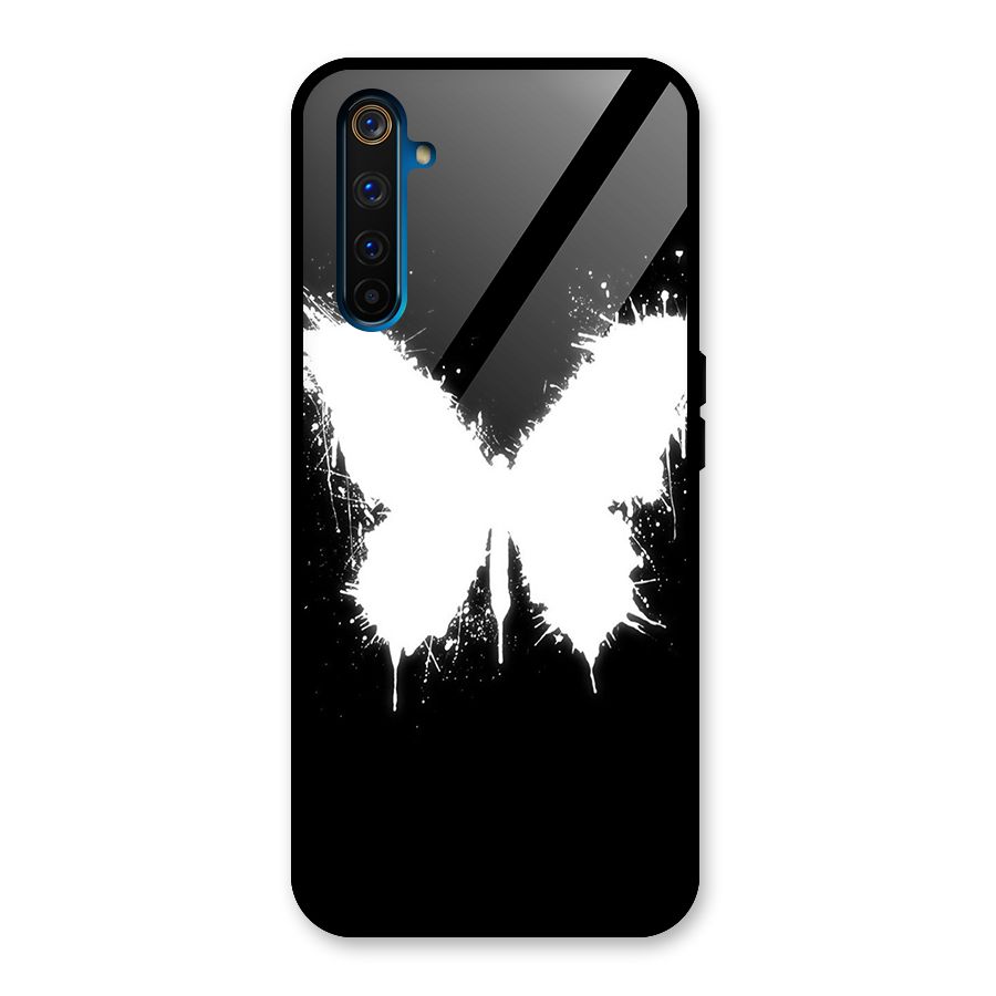 Magic Butterfly Glass Back Case for Realme 6 Pro