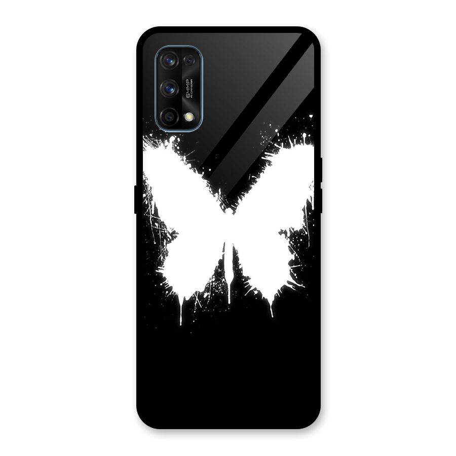 Magic Butterfly Glass Back Case for Realme 7 Pro