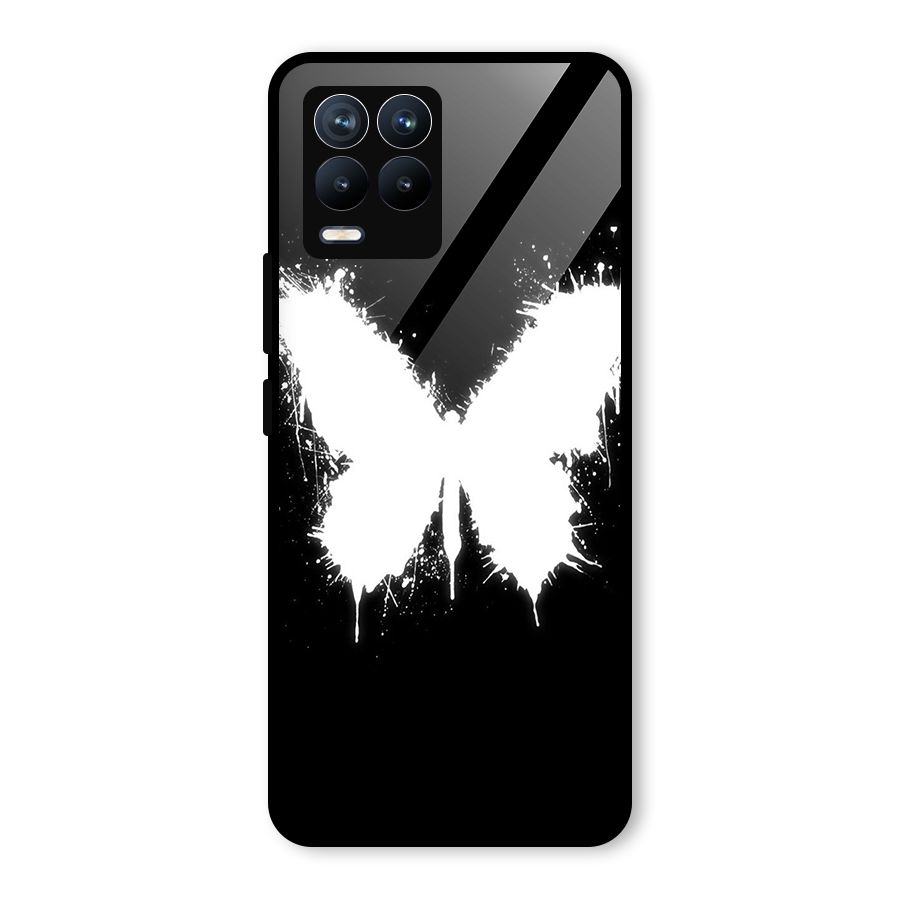 Magic Butterfly Glass Back Case for Realme 8