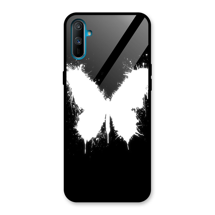 Magic Butterfly Glass Back Case for Realme C3