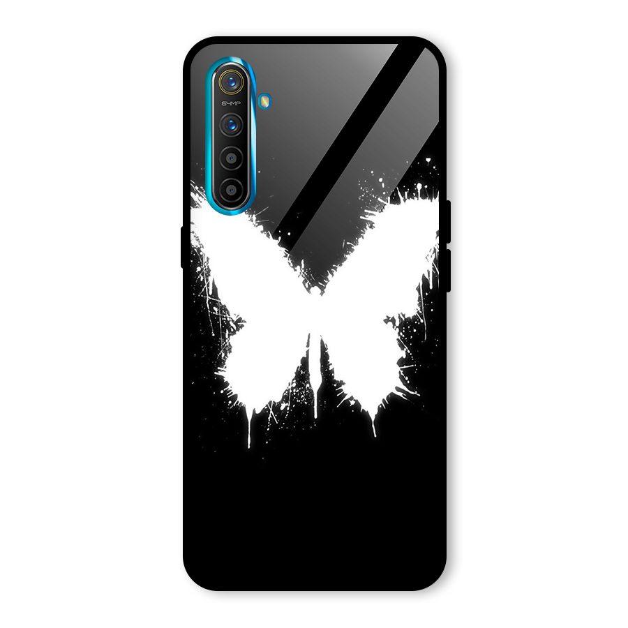 Magic Butterfly Glass Back Case for Realme X2
