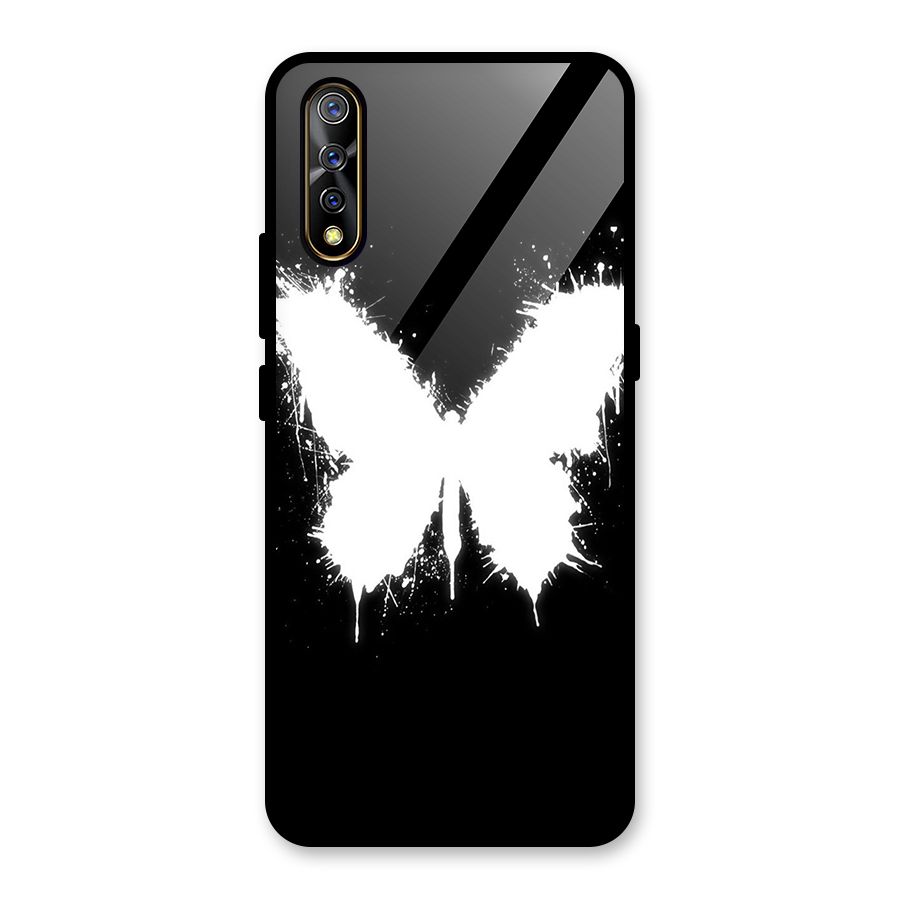 Magic Butterfly Glass Back Case for Vivo S1