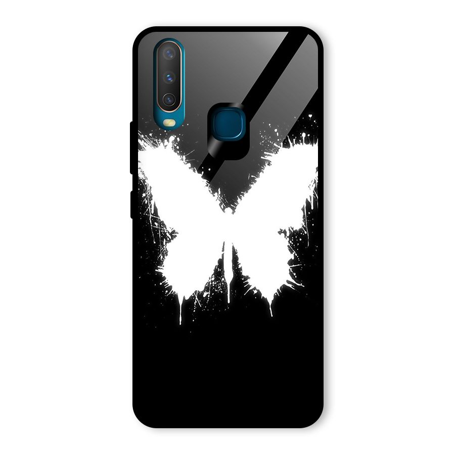 Magic Butterfly Glass Back Case for Vivo U10