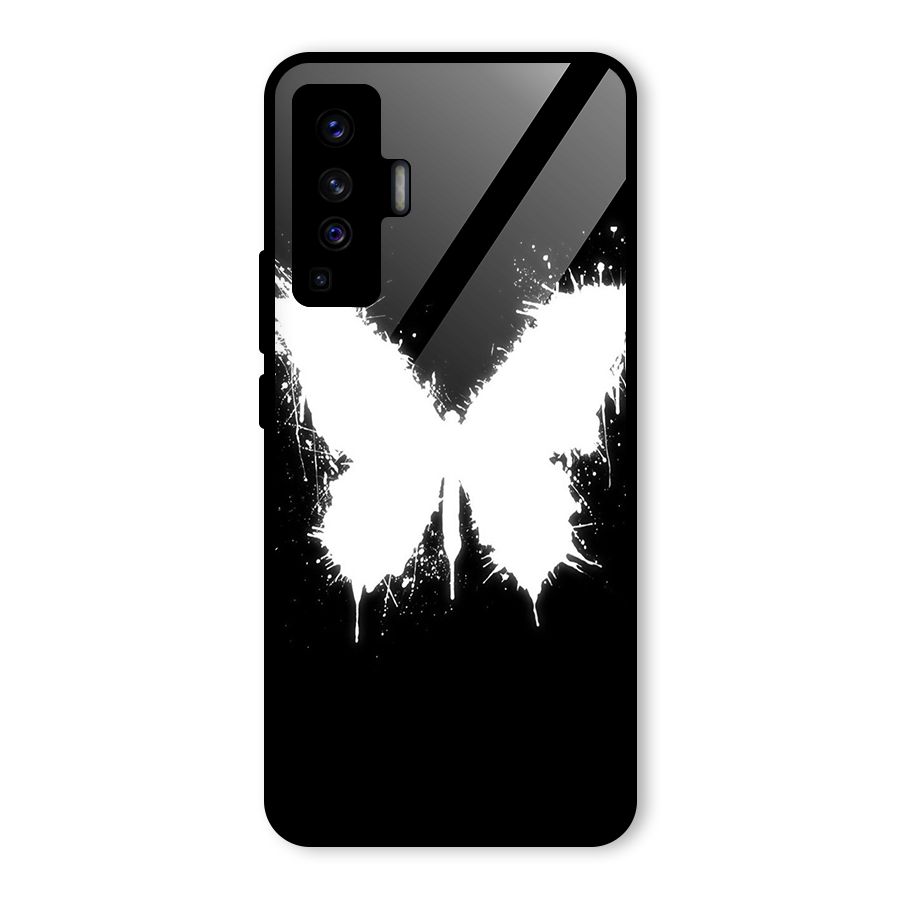 Magic Butterfly Glass Back Case for Vivo X50