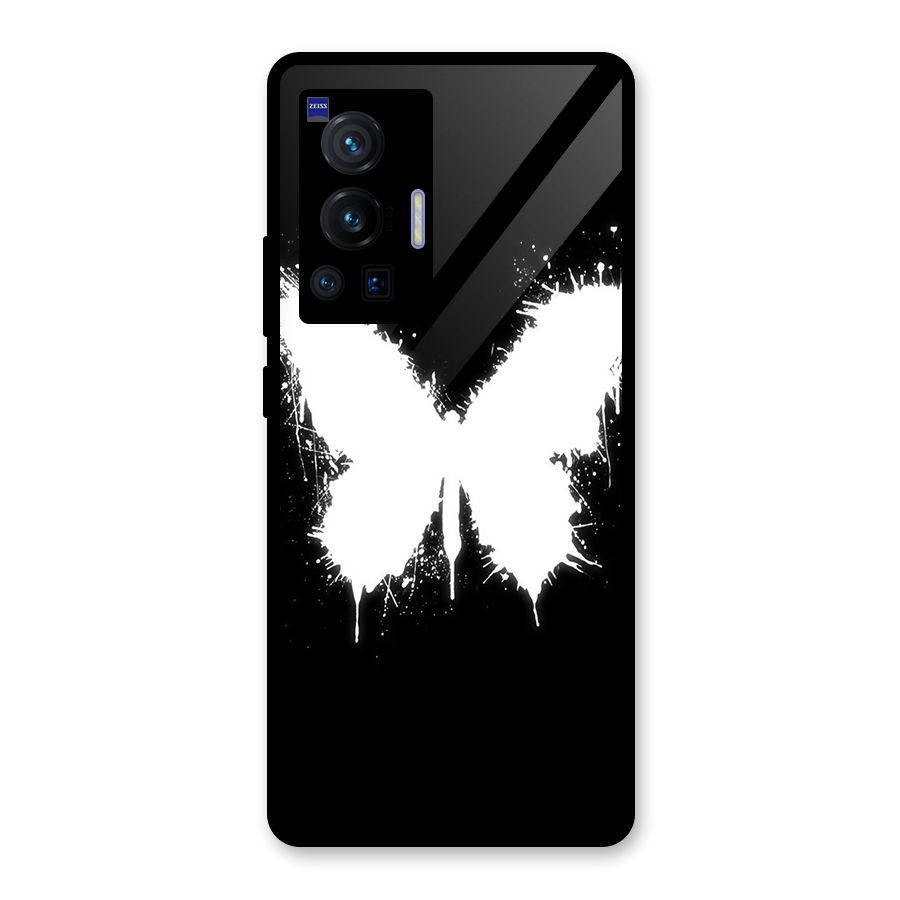 Magic Butterfly Glass Back Case for Vivo X70 Pro