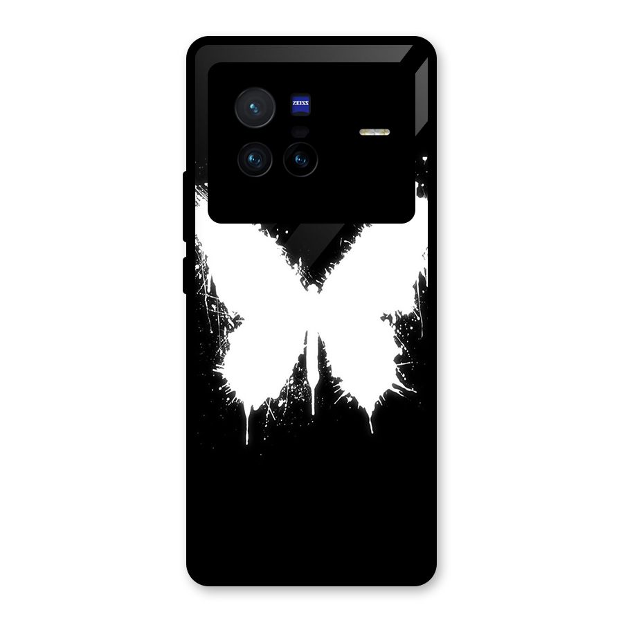 Magic Butterfly Glass Back Case for Vivo X80