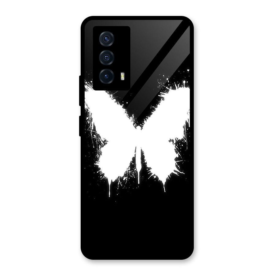 Magic Butterfly Glass Back Case for Vivo iQOO Z5