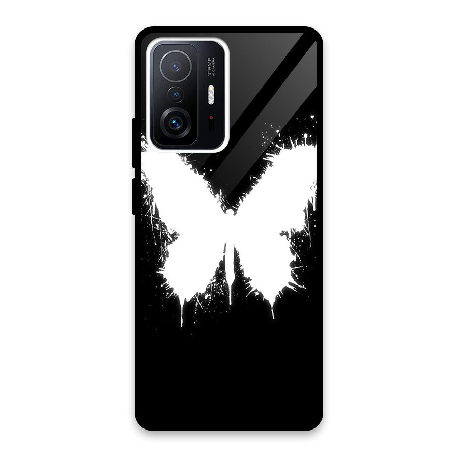 Magic Butterfly Glass Back Case for Xiaomi 11T Pro