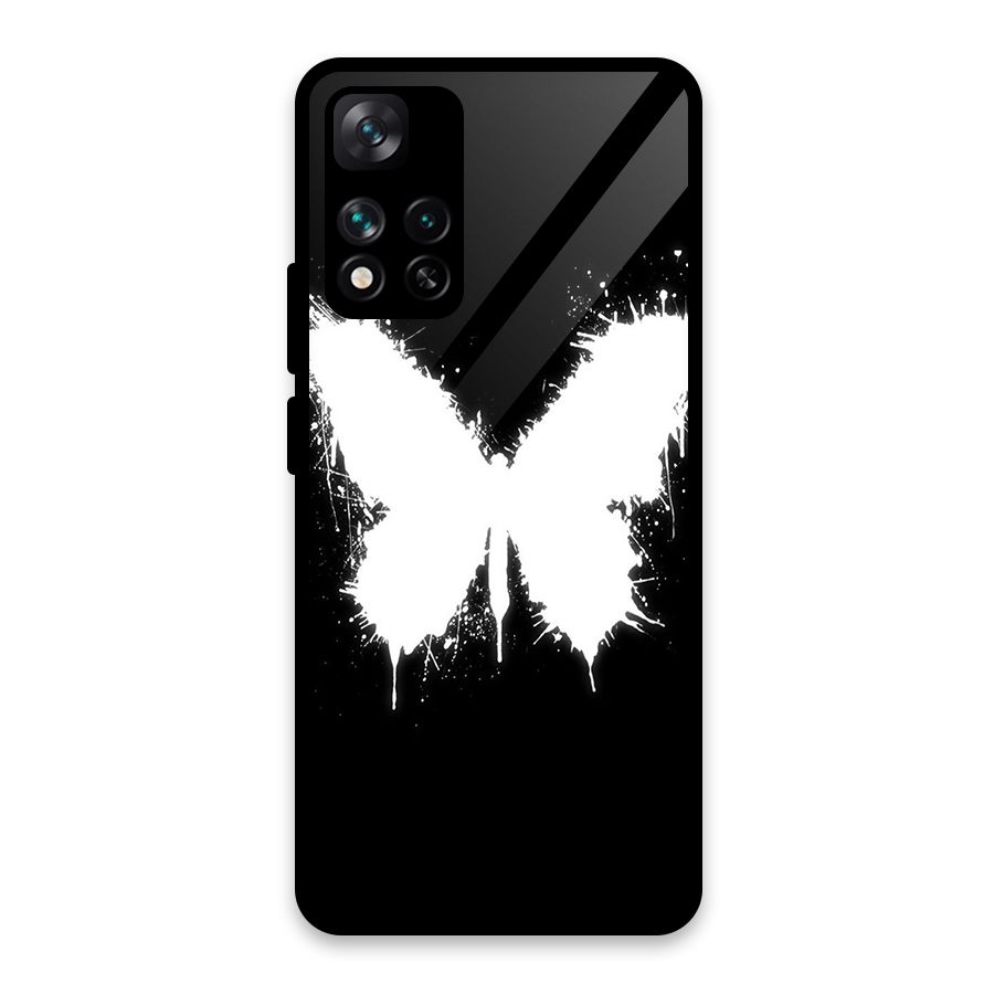 Magic Butterfly Glass Back Case for Xiaomi 11i HyperCharge 5G