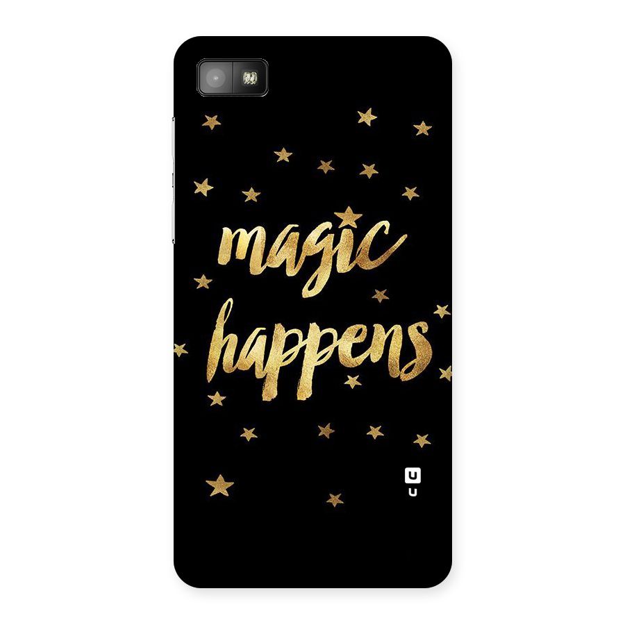Magic Happens Back Case for Blackberry Z10