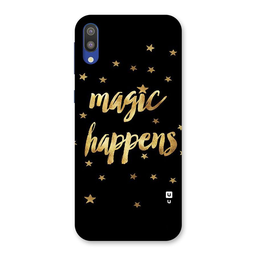 Magic Happens Back Case for Galaxy M10