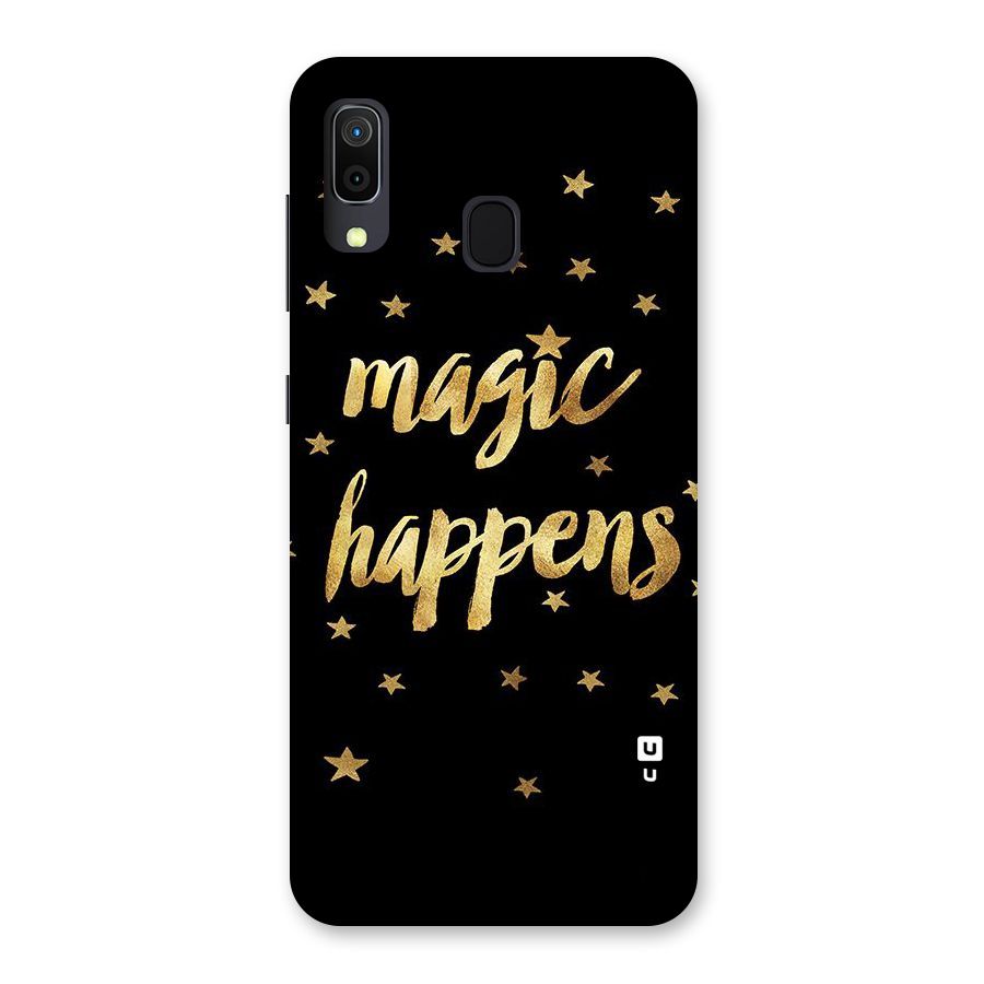 Magic Happens Back Case for Galaxy M10s
