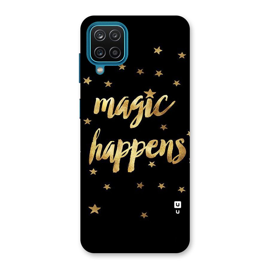 Magic Happens Back Case for Galaxy M12