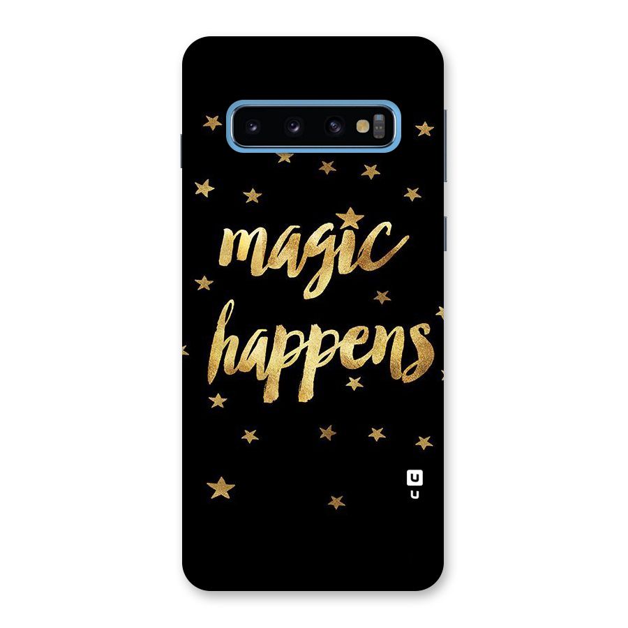 Magic Happens Back Case for Galaxy S10