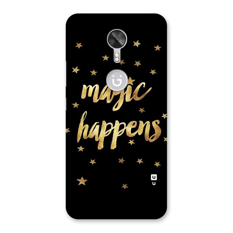 Magic Happens Back Case for Gionee A1