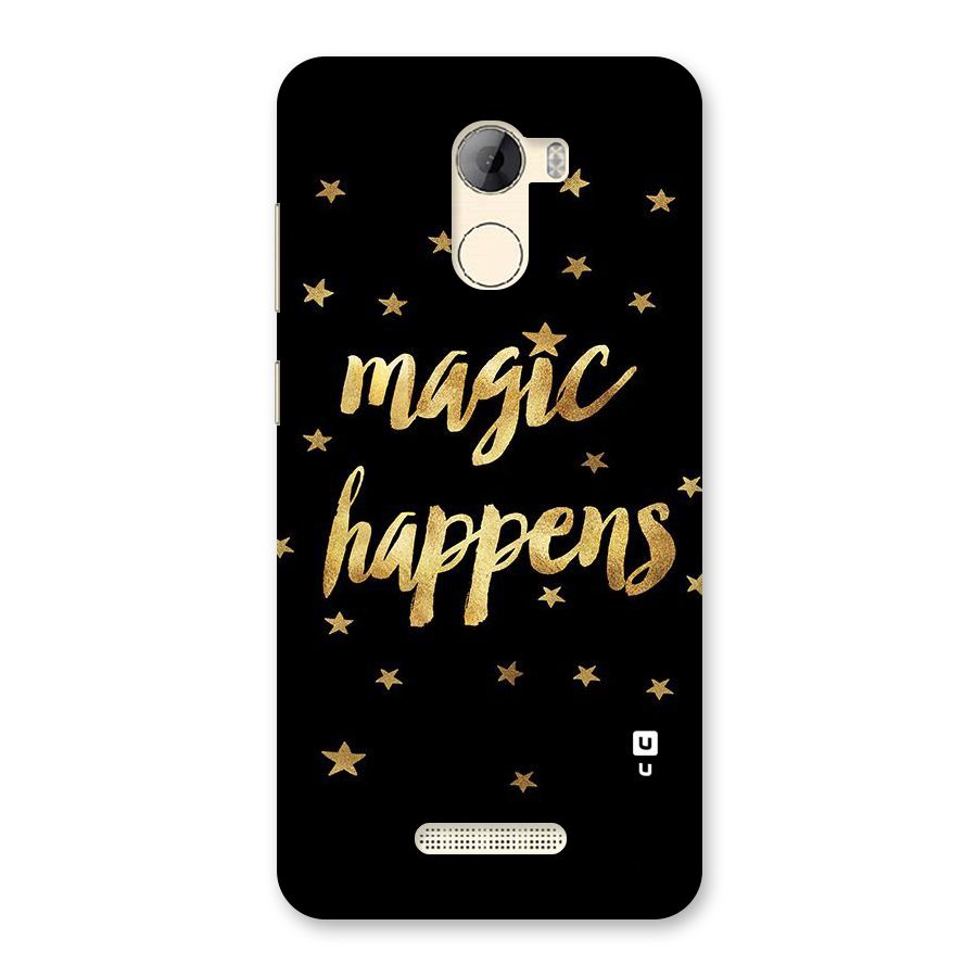 Magic Happens Back Case for Gionee A1 LIte