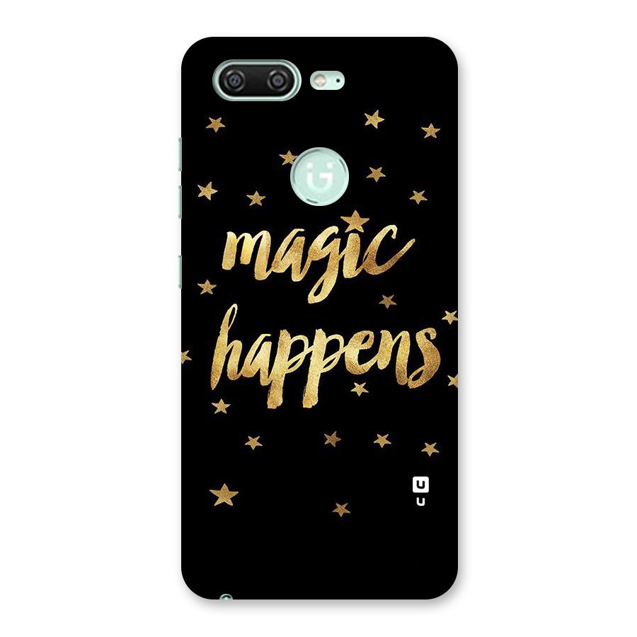 Magic Happens Back Case for Gionee S10