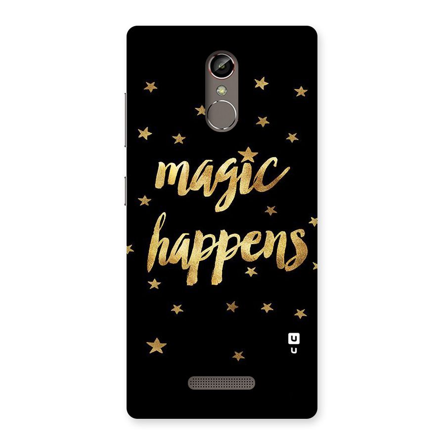 Magic Happens Back Case for Gionee S6s