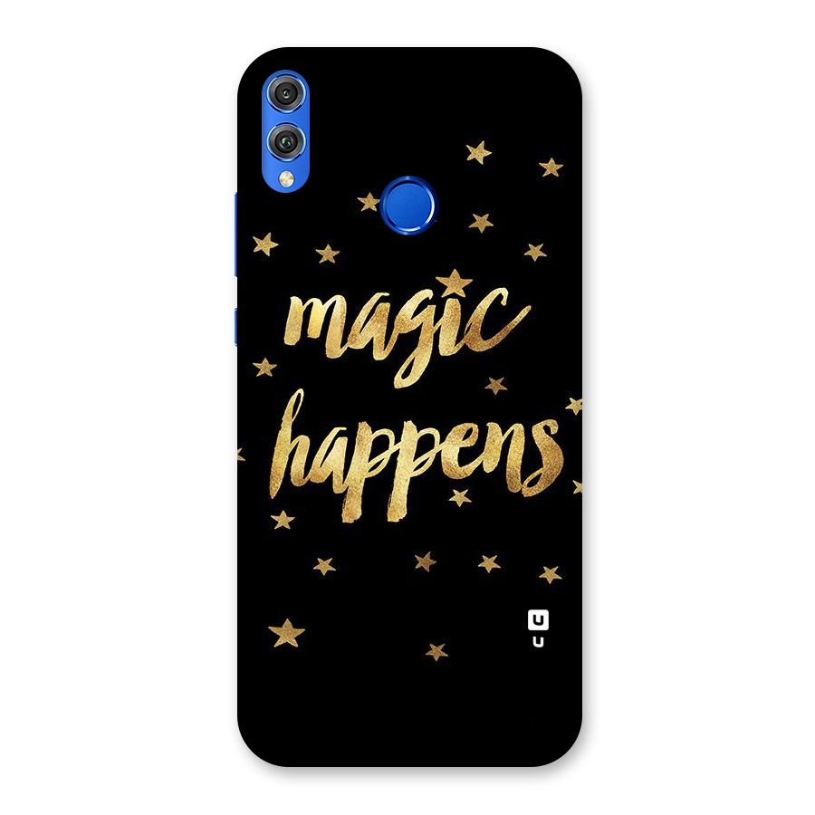 Magic Happens Back Case for Honor 8X