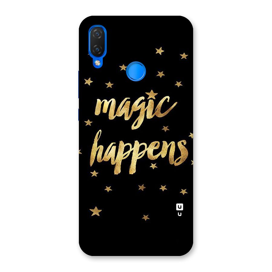 Magic Happens Back Case for Huawei P Smart+