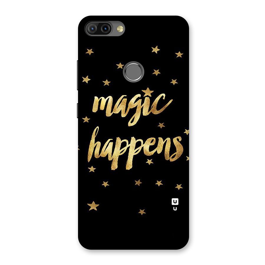 Magic Happens Back Case for Infinix Hot 6 Pro