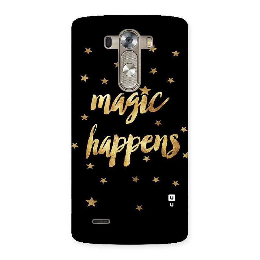 Magic Happens Back Case for LG G3