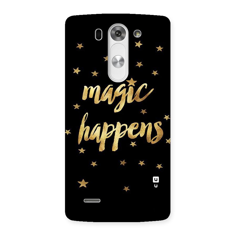 Magic Happens Back Case for LG G3 Mini