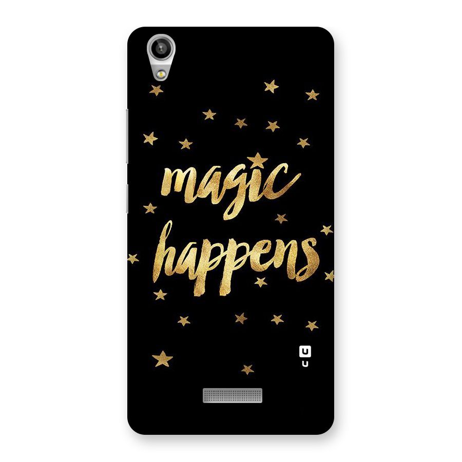 Magic Happens Back Case for Lava-Pixel-V1