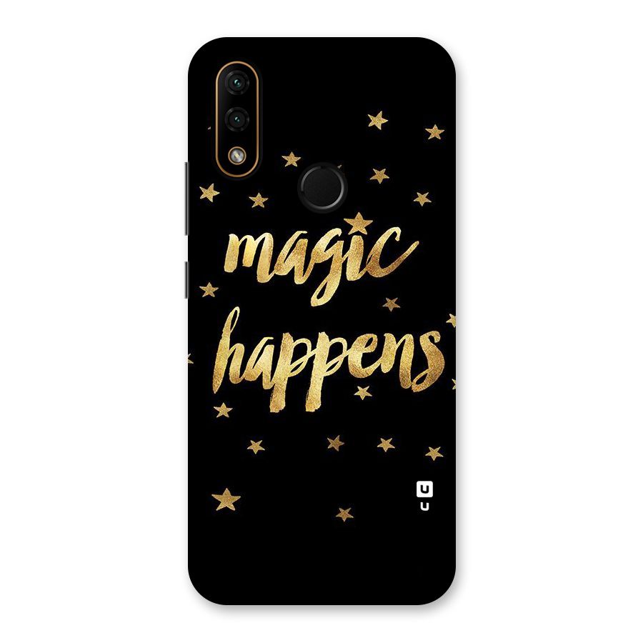 Magic Happens Back Case for Lenovo A6 Note