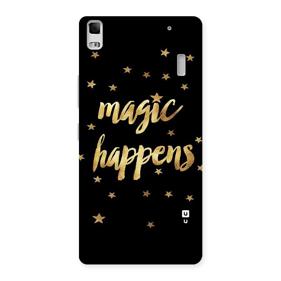 Magic Happens Back Case for Lenovo K3 Note