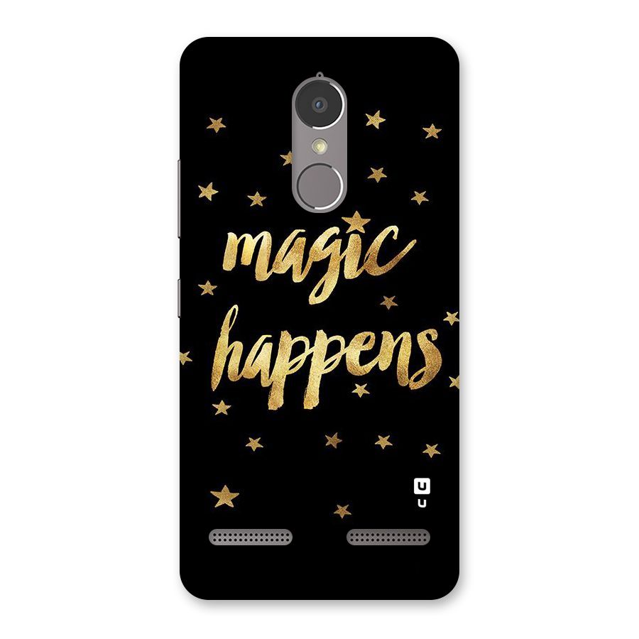 Magic Happens Back Case for Lenovo K6