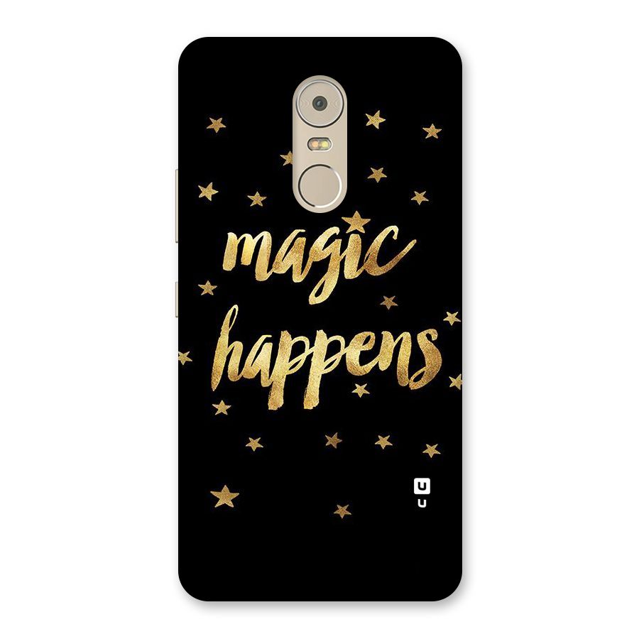 Magic Happens Back Case for Lenovo K6 Note