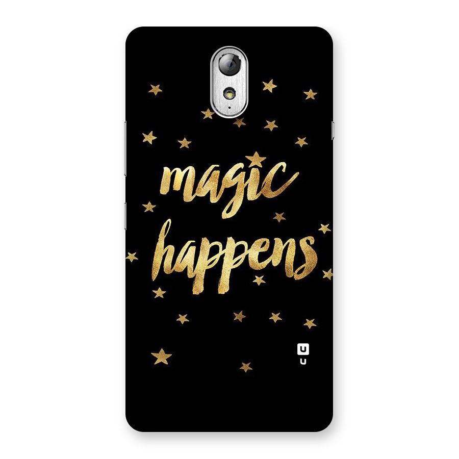 Magic Happens Back Case for Lenovo Vibe P1M