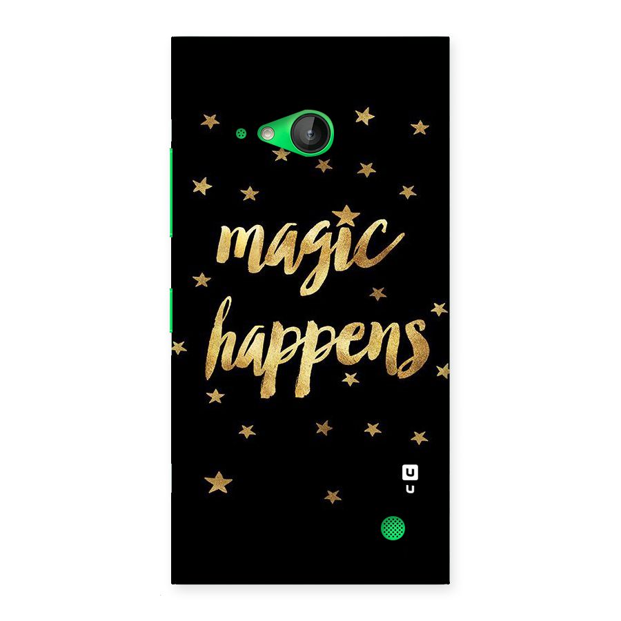Magic Happens Back Case for Lumia 730