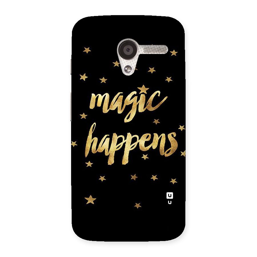 Magic Happens Back Case for Moto X