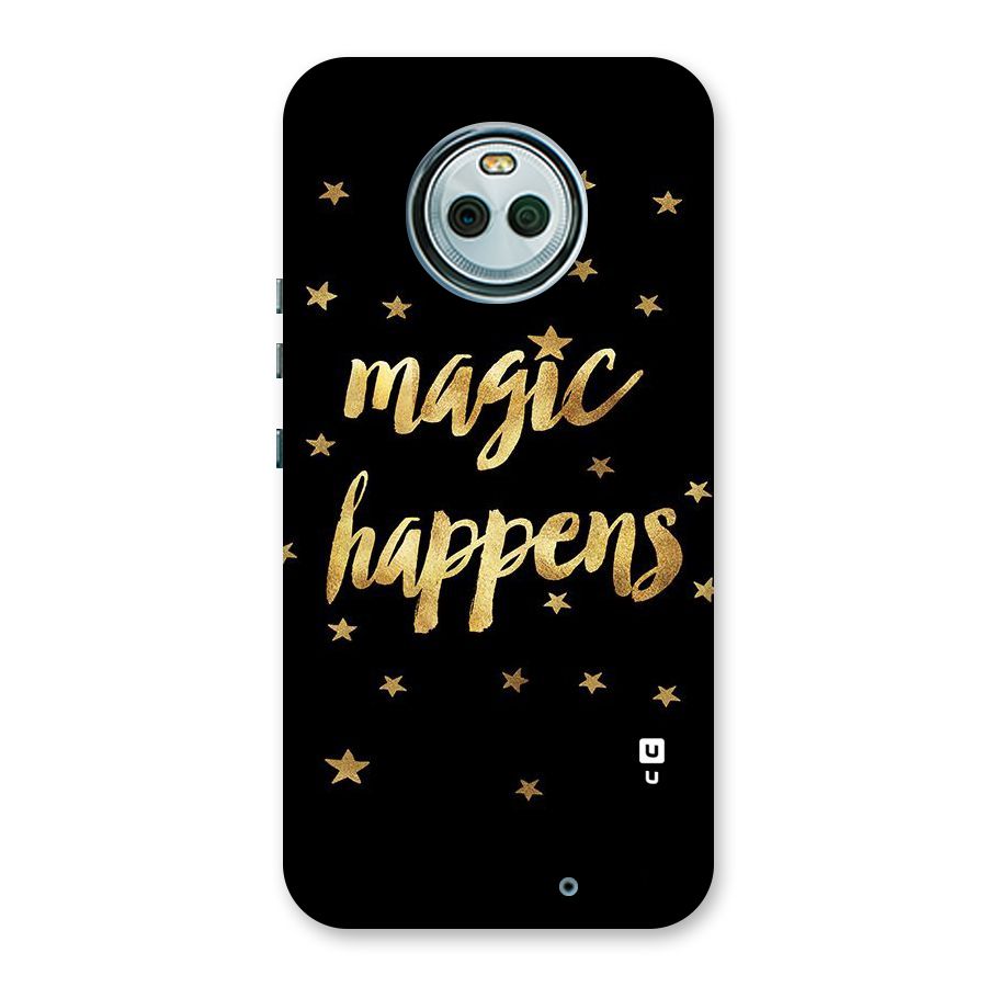 Magic Happens Back Case for Moto X4