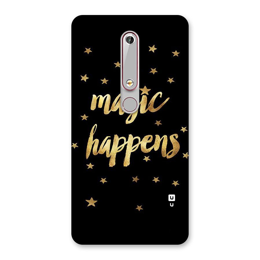 Magic Happens Back Case for Nokia 6.1