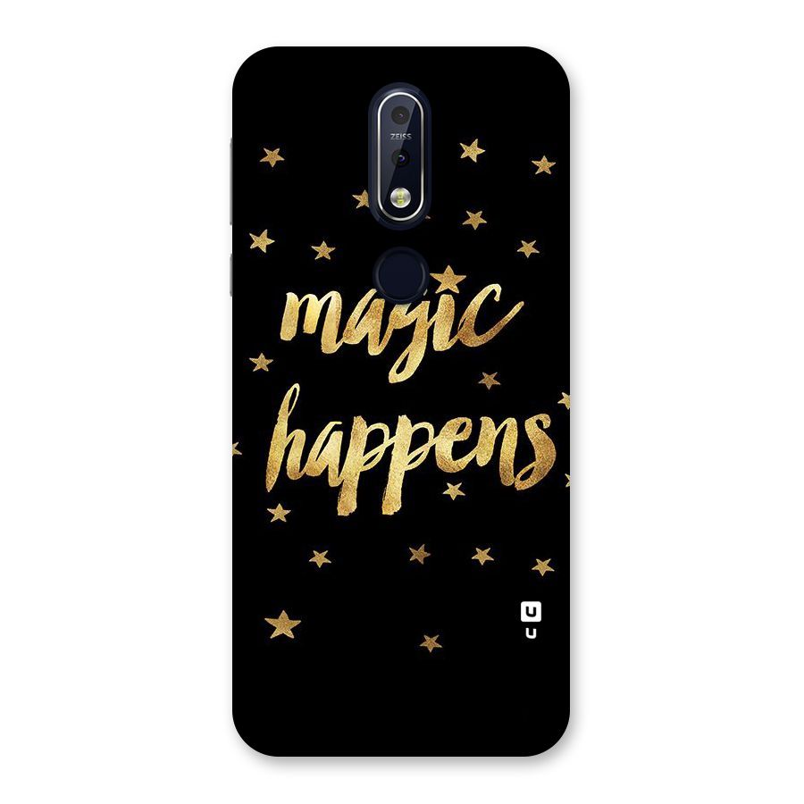 Magic Happens Back Case for Nokia 7.1