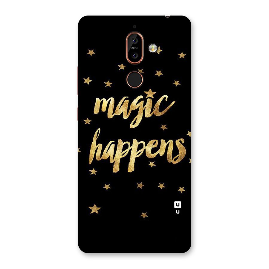 Magic Happens Back Case for Nokia 7 Plus