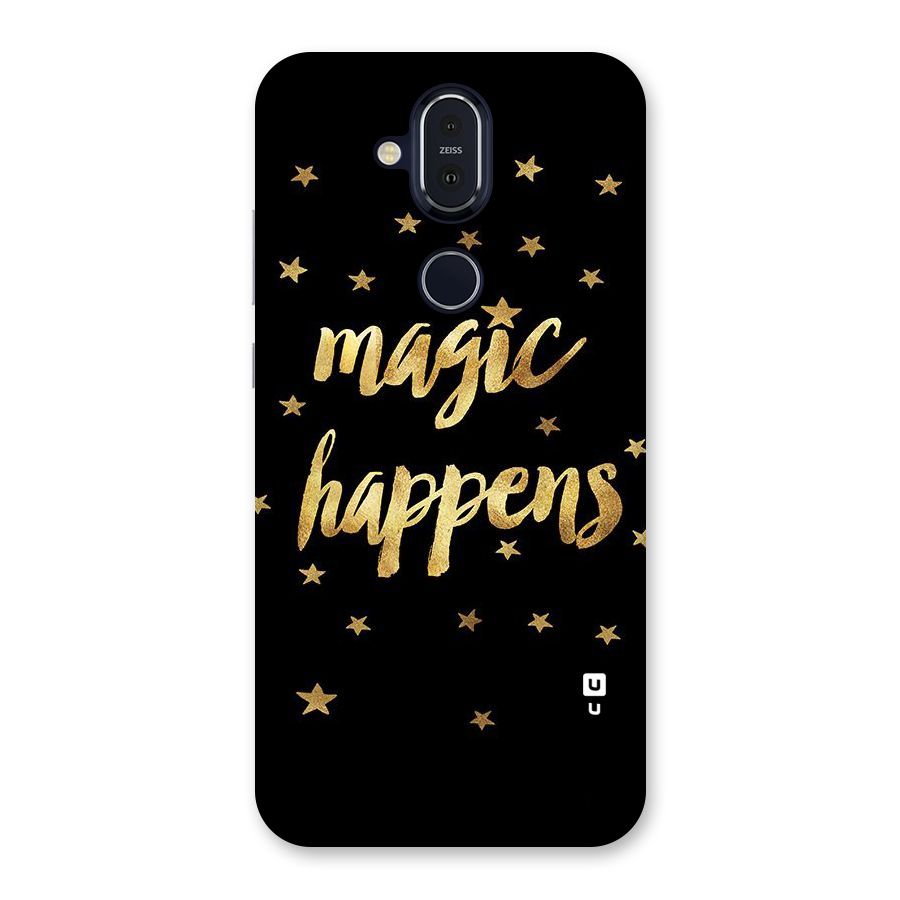 Magic Happens Back Case for Nokia 8.1