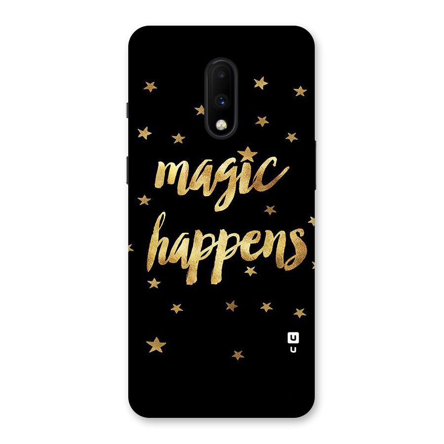 Magic Happens Back Case for OnePlus 7
