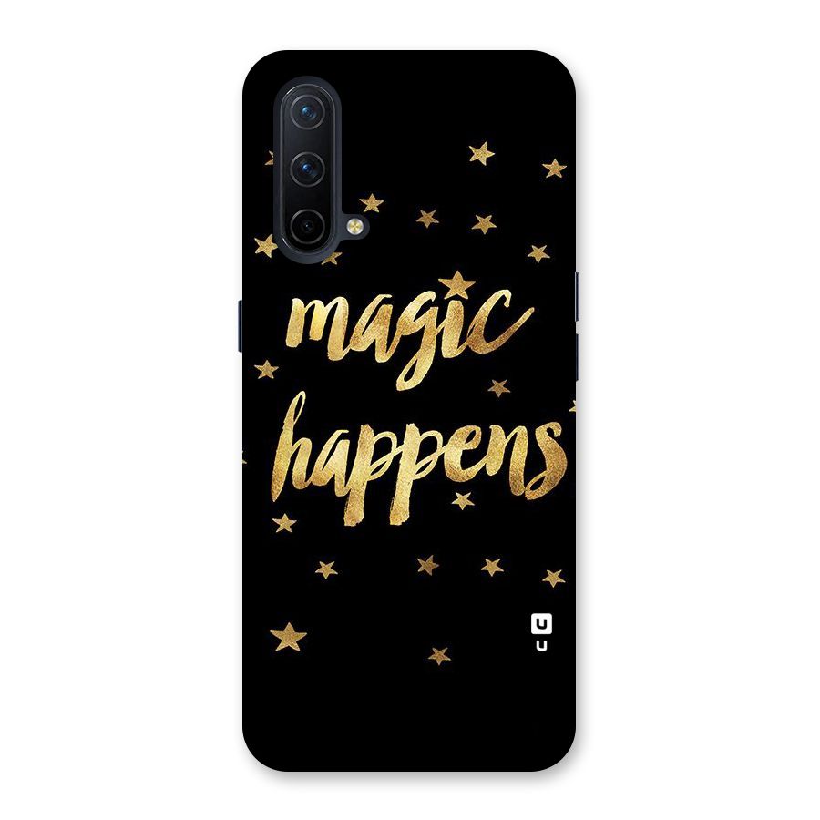 Magic Happens Back Case for OnePlus Nord CE 5G