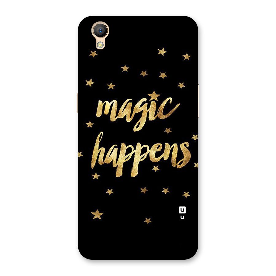 Magic Happens Back Case for Oppo A37