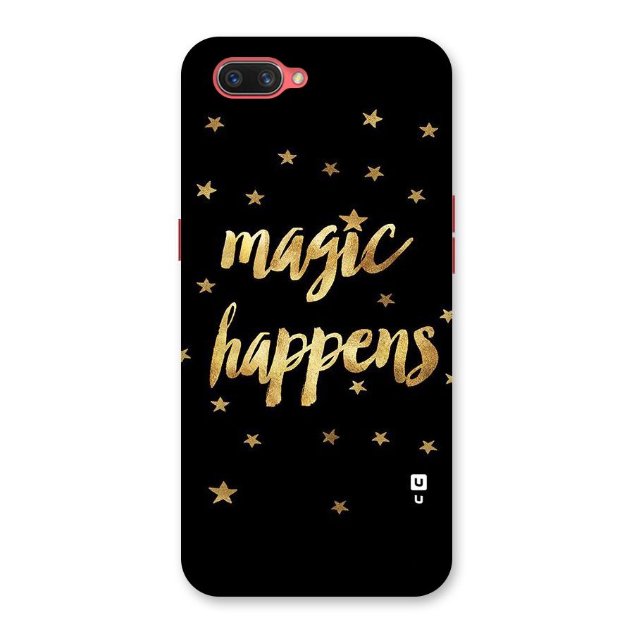 Magic Happens Back Case for Oppo A3s